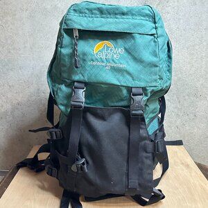 Lowe Alpine Contour Mountain 40 Hiking Backpack green/teal Mountaineering Pack